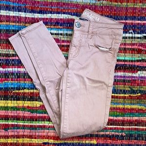 American eagle pink jeans